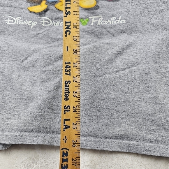 Vintage Disney Shirt Jerry Leigh large Or Med disneyworld 2003  grey - Picture 7 of 10